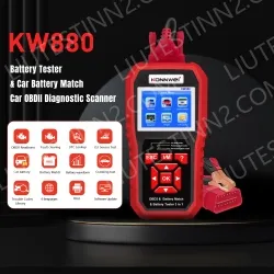 KW880 Automotive Fault Diagnosis Instrument Engine Fault Reading Fault Code Query Playback Function Testing Tools