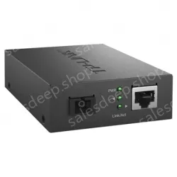 100 Gigabit single-mode single-fiber fiber transceiver 1SC+1FE