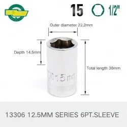 Dafei-15mm-12.5mm series 1/2-13306