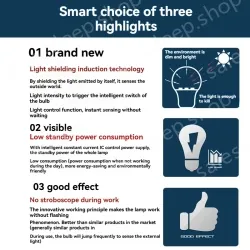 LED photosensitive lamp-15W