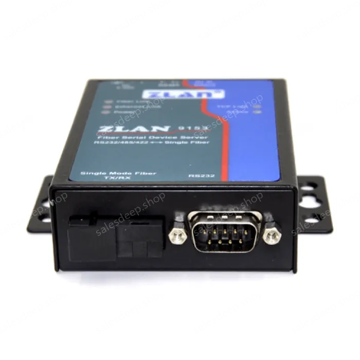 Serial server type optical fiber to serial port