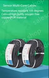 5 core 4 core 2 core sensor cable 28 AWG 3 pole