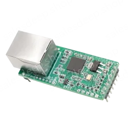 Low-cost serial-to-Ethernet module