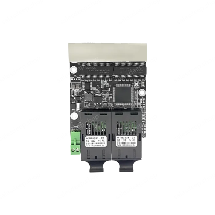 2 Ports Gigabit F(x) + 4 Ports Gigabit T(x) Embedded Switch