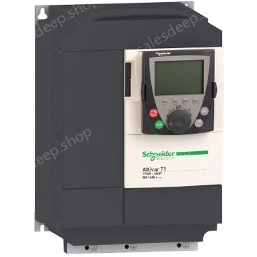 Variable Speed Drives Discontinued AC Drives Altivar 71 Variable Frequency Drives VFD ATV71HD11N4 variable speed drive ATV71 - 11kW-15HP - 480V - EMC filter-graphic terminal
