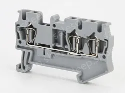 ST2.5-TWIN Spring Terminal Block One in and two out rail terminal block Terminal block