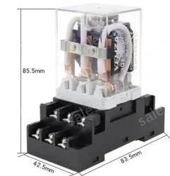 Two open, two closed, 8-legged DC24V With base