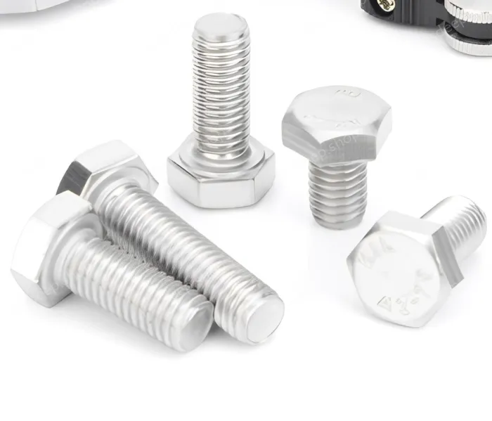 Metric external hexagonal bolts M4*8
