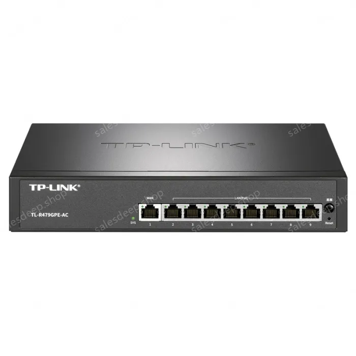 1WAN port,8 LAN ports PoE· AC all-in-one Gigabit VPN router