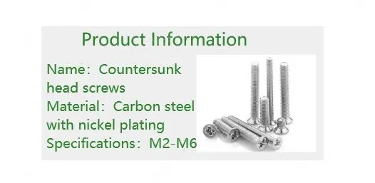 Electronic screws M1.2*2.5